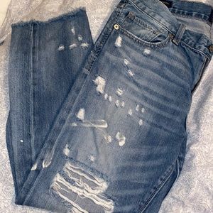 Lucky Brand Sienna Slim Boyfriend jean, cropped, size 8/29.